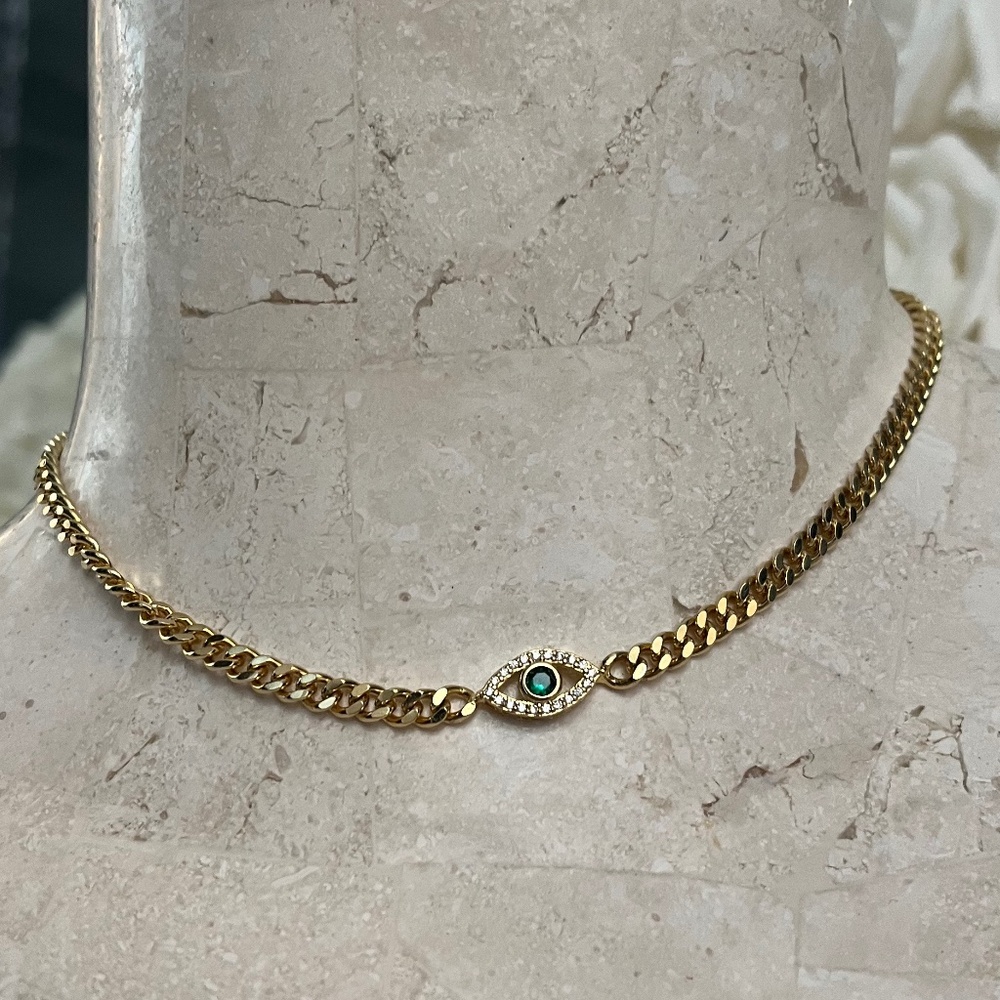 Eye necklace